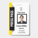Search for press id badges Media
