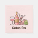 Search for wine bottle napkins Drink