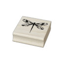 Search for dragonfly rubber stamps Black and white