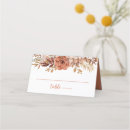 Search for autumn place cards Terracotta