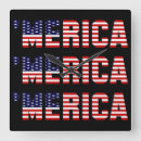 Search for american freedom clocks Red white and blue
