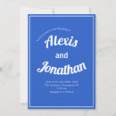 Search for french blue invitations Minimal