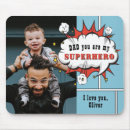 Search for comic hero mousepads Father