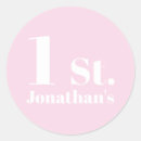 Search for kids birthday stickers Pink