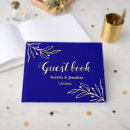 Search for royal blue wedding guest books Calligraphy