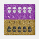 Search for girly skull magnets Purple