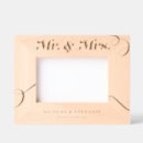 Search for engraved picture frames Newlyweds