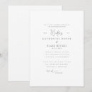 Search for simply elegant wedding invitations Black