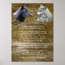Search for black white wolf posters Wildlife