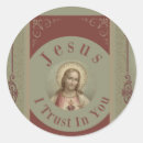Search for jesus i trust in you stickers Religious