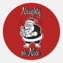 Search for naughty or nice list stickers Merry christmas