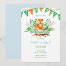 Search for woodland animals birthday invitations Botanical