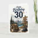 Search for male 30th birthday cards Thirty