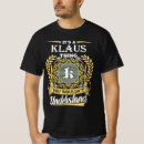 Search for klaus tshirts Birthday