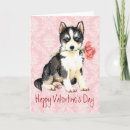 Search for husky valentines day cards Puppy