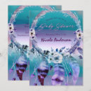 Search for native american baby shower invitations Feathers