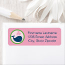 Search for pink nautical baby shower return address labels Cute