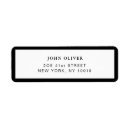 Search for blue and black return address labels Professional