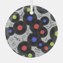 Search for vinyl record christmas tree decorations Background