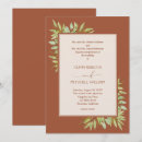 Search for botanical foliage wedding invitations Floral