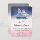 Search for boat rehearsal dinner invitations Beach