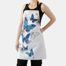 Search for butterfly aprons Blue