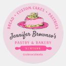 Search for pink bakery stickers Catering