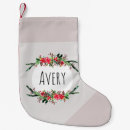 Search for flower christmas stockings Floral