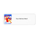 Search for advertisement return address labels Vintage