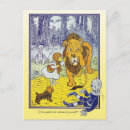 Search for dorothy postcards Lion