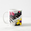 Search for playing piano mugs Music