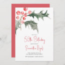 Search for christmas 50th birthday invitations Winter