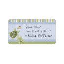 Search for goldfish return address labels Blue