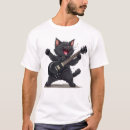 Search for cat playing guitar tshirts Music lover