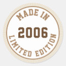 Search for 2006 stickers Birthday