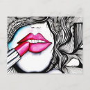Search for lipstick postcards Cosmetic