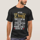 Search for 17th wedding anniversary tshirts Marriage