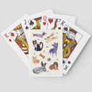 Search for mice playing cards Cat