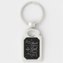 Search for trouble key rings Scripture