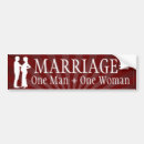 Search for traditional marriage bumper stickers Values