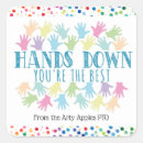 Search for hands down stickers Teacher