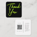 Search for neon green business cards Trendy