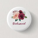 Search for bridesmaid badges Watercolor