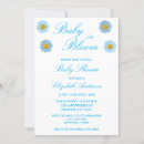 Search for rectangle daisy baby shower invitations Summer