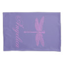 Search for dragonfly pillowcases Purple