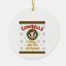 Search for funny cow christmas tree decorations Cowgirl