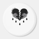 Search for gothic love magnets Goth valentine
