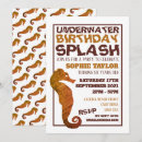 Search for aquatic invitations Underwater