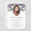 Search for death anniversary invitations Floral