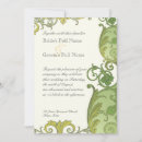 Search for lime swirls invitations Vintage